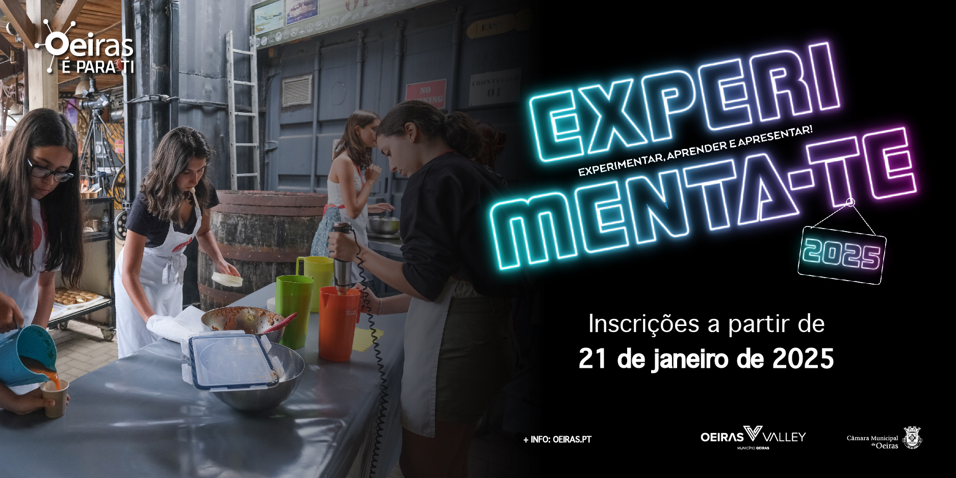Experimenta-te 2025: Experimentar, Aprender e Apresentar!